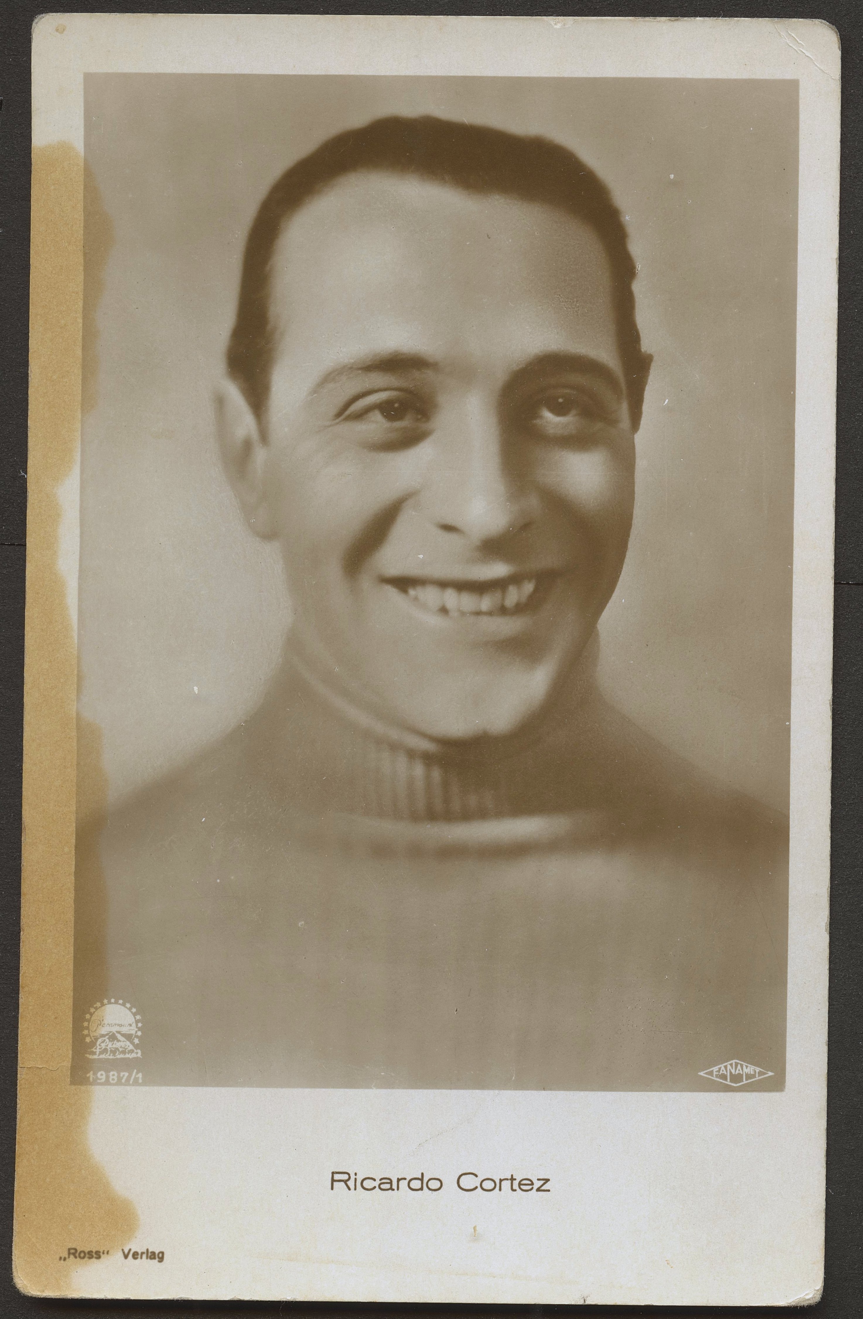 Ricardo Cortez #0007 (image for) Ricardo Cortez #0007